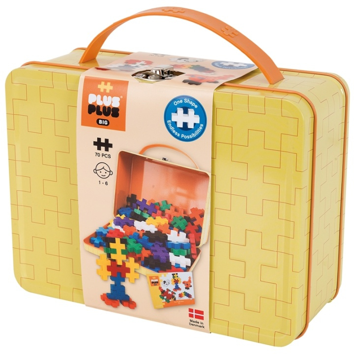 Plus-Plus Big Metal Suitcase/Basic in the group TOYS, KIDS & BABY PRODUCTS / Toys / Building toys / Toy blocks at TP E-commerce Nordic AB (38-87969)