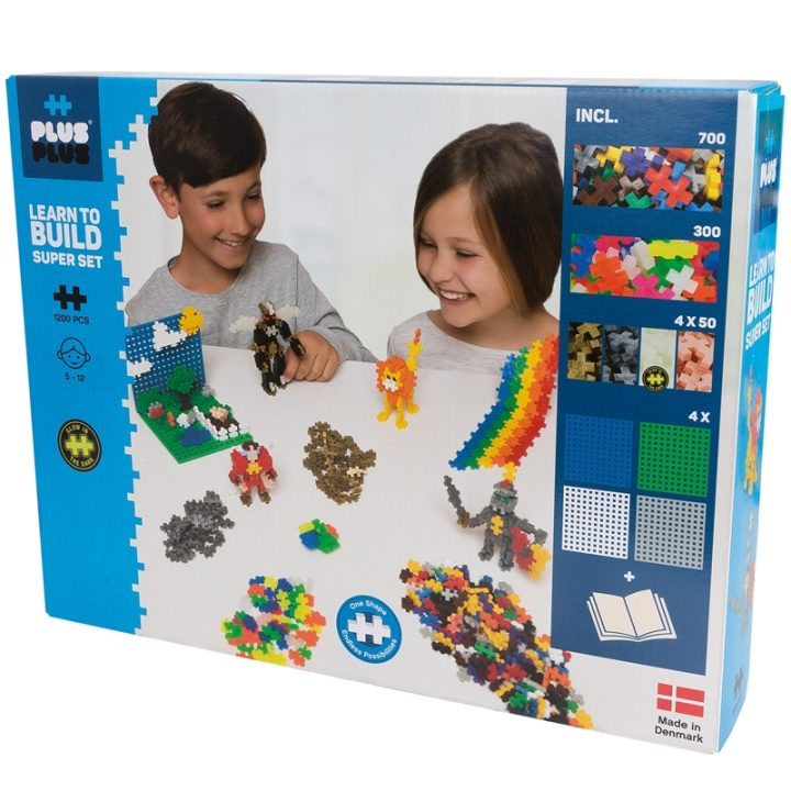 Plus-Plus Learn to Build Mega set/Basic in the group TOYS, KIDS & BABY PRODUCTS / Toys / Building toys / Toy blocks at TP E-commerce Nordic AB (38-87974)