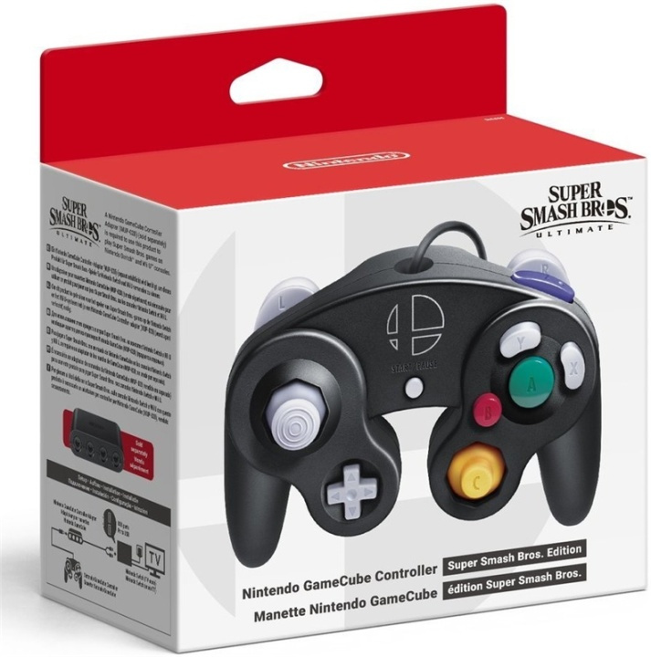 Nintendo GameCube Controller Super Smash Bros Edt (Nintendo Switch) in the group HOME ELECTRONICS / Game consoles & Accessories / Nintendo Switch / Accessories at TP E-commerce Nordic AB (38-88561)