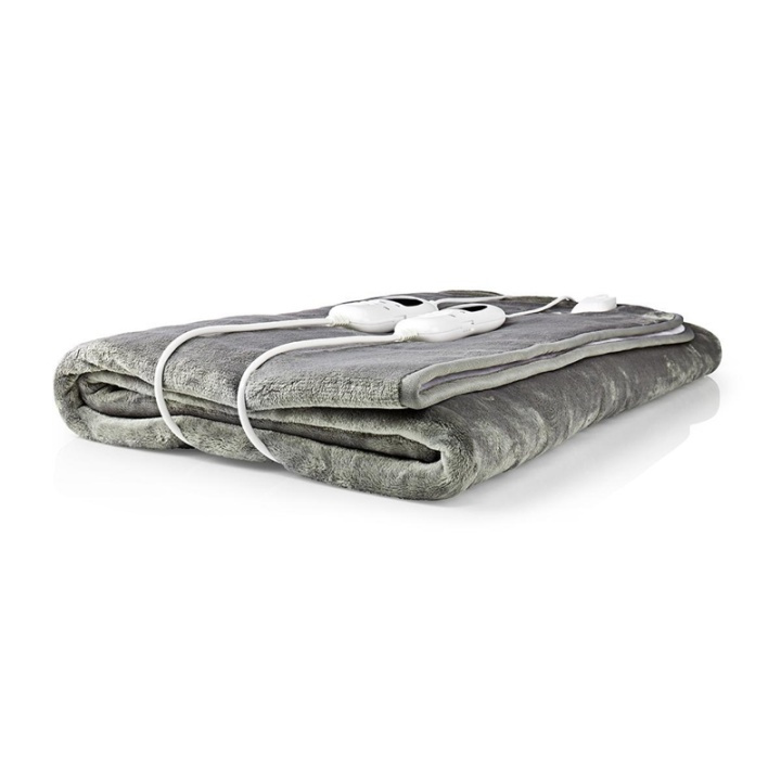 Nedis Electric Blanket | Underblanket | 2 Persons | 160 x 140 cm | 9 Heat Settings | Washable | Overheating protection | Digital control | Fleece / Polyester in the group BEAUTY & HEALTH / Massage & Wellness / Electric blankets at TP E-commerce Nordic AB (38-93886)