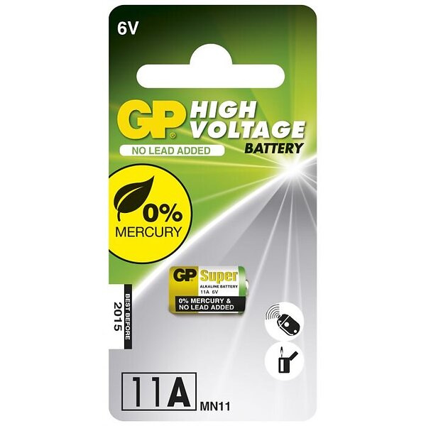 GP High voltage 11A 1 Pack (B) in the group HOME ELECTRONICS / Batteries & Chargers / Batteries / Other at TP E-commerce Nordic AB (38-94721)