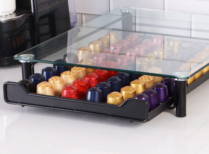 Coffee capsule box for 60 capsules - Nespresso in the group HOME, HOUSEHOLD & GARDEN / Household appliances / Coffee makers and accessories / Coffee capsules at TP E-commerce Nordic AB (38-94746)