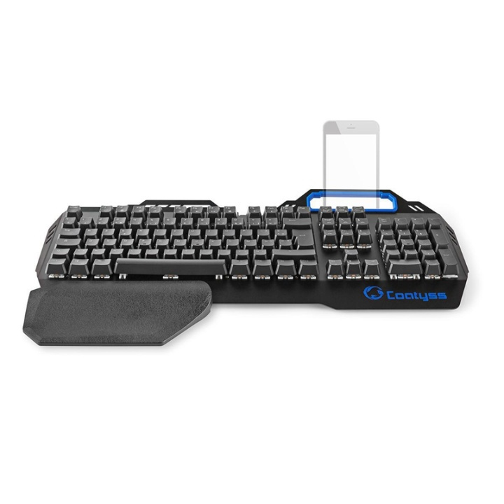 Nedis Wired Gaming Keyboard | USB | Mechanical Keys | RGB | French | FR Layout | USB Powered | Power cable length: 1.70 m | Gaming in the group COMPUTERS & PERIPHERALS / GAMING / Keyboards at TP E-commerce Nordic AB (38-95119)