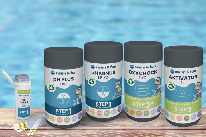 Chlorine-Free Pool Start Set in the group HOME, HOUSEHOLD & GARDEN / Garden products / Pool & Accessories / Poolchem at TP E-commerce Nordic AB (38-95589)