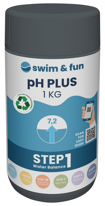 PH Plus 1 kg in the group HOME, HOUSEHOLD & GARDEN / Garden products / Pool & Accessories / Poolchem at TP E-commerce Nordic AB (38-95679)