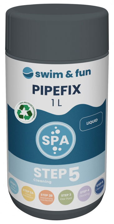 Spa PipeFix - Rengöring av rörsystem, 1 L in the group HOME, HOUSEHOLD & GARDEN / Garden products / Pool & Accessories / Poolchem at TP E-commerce Nordic AB (38-95752)