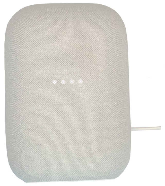 Google Nest Audio, Chalk in the group HOME ELECTRONICS / Audio & Picture / Speakers & accessories / Multiroom speakers at TP E-commerce Nordic AB (38-96091)