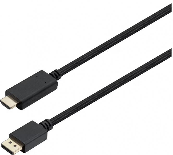 Sandstrøm DisplayPort to HDMI Cable, 1.8m in the group COMPUTERS & PERIPHERALS / Computer cables / DisplayPort / Cables at TP E-commerce Nordic AB (38-97615)