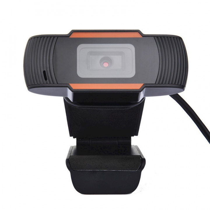 Setty webcam with built in microphone, Black in the group COMPUTERS & PERIPHERALS / Computer accessories / Web cameras at TP E-commerce Nordic AB (38-97641)