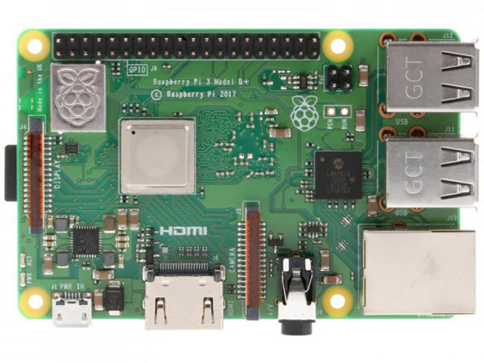 Raspberry Pi 3 Model B+ in the group COMPUTERS & PERIPHERALS / Computer components / Raspberry Pi at TP E-commerce Nordic AB (38-97644)