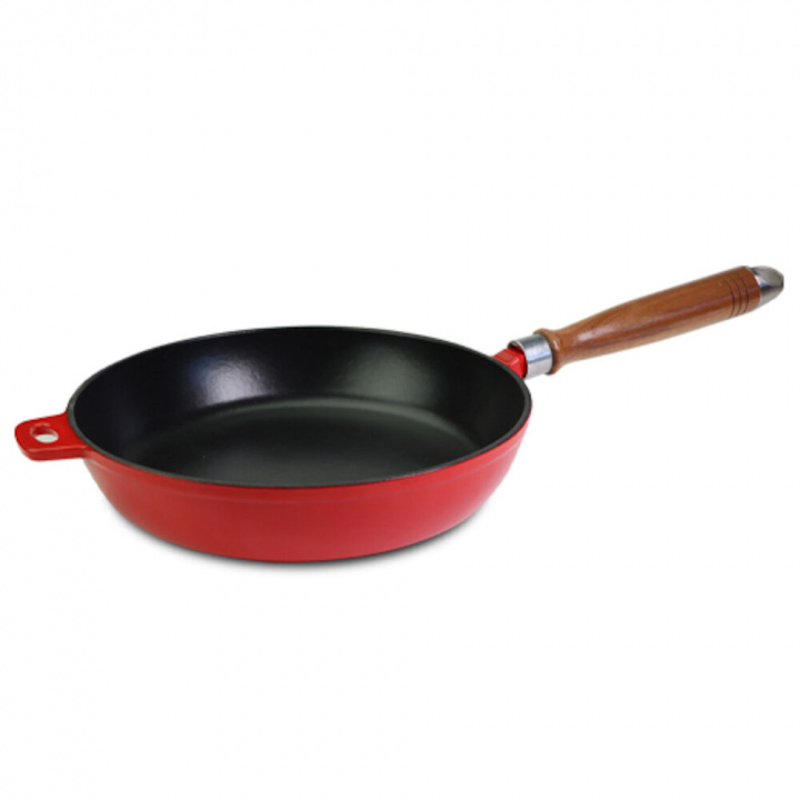 Orrefors Jernverk Stekpanna Gjutjärn, Röd in the group HOME, HOUSEHOLD & GARDEN / Kitchen utensils / Frying pans at TP E-commerce Nordic AB (38-98881)