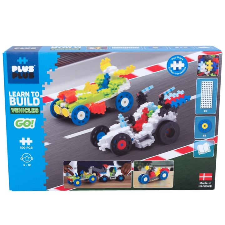 Plus-Plus Learn to Build Go! Vehicles in the group TOYS, KIDS & BABY PRODUCTS / Toys / Building toys / Toy blocks at TP E-commerce Nordic AB (A00961)