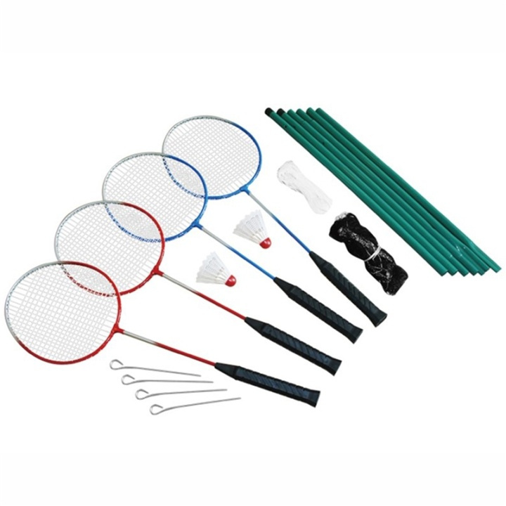 Spring Summer Badminton set 4 players incl. in the group TOYS, KIDS & BABY PRODUCTS / Outdoor toys / Sport & Games at TP E-commerce Nordic AB (A01035)