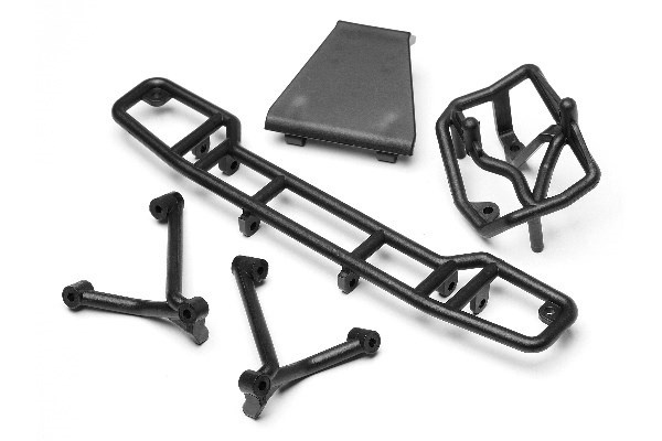 Rear Skid Plate/Bumper Set in the group TOYS, KIDS & BABY PRODUCTS / Radio controlled / Spare parts & Extra accessories / HPI / Spare parts & Tuning / Chassis parts at TP E-commerce Nordic AB (A02048)