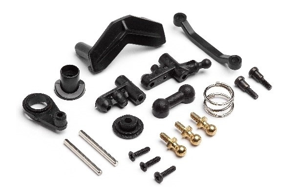 Steering Servo Mount/Servo Saver Set in the group TOYS, KIDS & BABY PRODUCTS / Radio controlled / Spare parts & Extra accessories / HPI / Spare parts & Tuning / Shock absorbers at TP E-commerce Nordic AB (A02180)