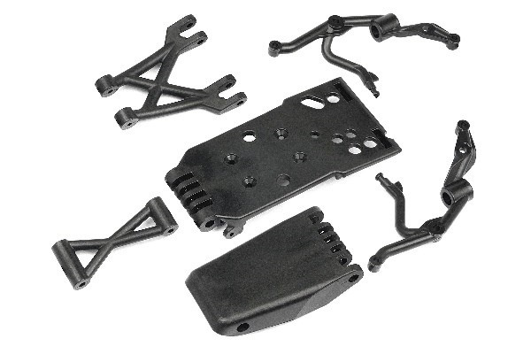 Front Skid Plate Set in the group TOYS, KIDS & BABY PRODUCTS / Radio controlled / Spare parts & Extra accessories / HPI / Spare parts & Tuning / Chassis parts at TP E-commerce Nordic AB (A02230)