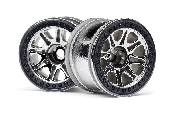 Split 8 Truck Wheel (Chrome/2Pcs) in the group TOYS, KIDS & BABY PRODUCTS / Radio controlled / Spare parts & Extra accessories / HPI / Rims / Offroad at TP E-commerce Nordic AB (A02559)