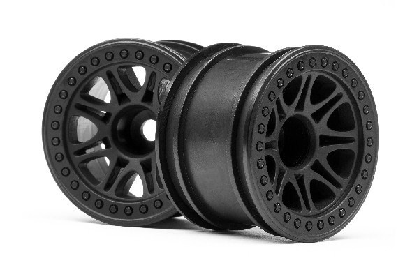 Split 8 Truck Wheel (Black/2Pcs) in the group TOYS, KIDS & BABY PRODUCTS / Radio controlled / Spare parts & Extra accessories / HPI / Rims / Offroad at TP E-commerce Nordic AB (A02560)