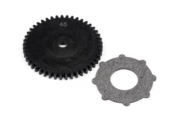 Heavy Duty Spur Gear 45Tx5Mm in the group TOYS, KIDS & BABY PRODUCTS / Radio controlled / Spare parts & Extra accessories / HPI / Spare parts & Tuning / Gears at TP E-commerce Nordic AB (A02620)