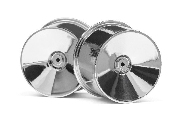 Q32 Dish Wheel Set (Chrome/22X14/4Pcs) in the group TOYS, KIDS & BABY PRODUCTS / Radio controlled / Spare parts & Extra accessories / HPI / Spare parts & Tuning / Drivelines at TP E-commerce Nordic AB (A02703)