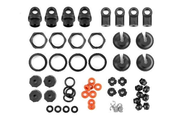 Shock Parts Set (4 Shocks) in the group TOYS, KIDS & BABY PRODUCTS / Radio controlled / Spare parts & Extra accessories / HPI / Spare parts & Tuning / Shock absorbers at TP E-commerce Nordic AB (A02795)