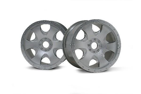 Warlock Wheel Matt Chrome(83X56Mm/2Pcs) in the group TOYS, KIDS & BABY PRODUCTS / Radio controlled / Spare parts & Extra accessories / HPI / Rims / Offroad at TP E-commerce Nordic AB (A03050)