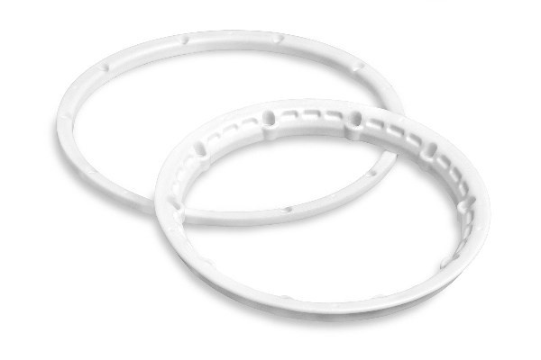 Heavy Duty Wheel Bead Lock Rings White/For 2 Whl in the group TOYS, KIDS & BABY PRODUCTS / Radio controlled / Spare parts & Extra accessories / HPI / Rims / Offroad at TP E-commerce Nordic AB (A03061)