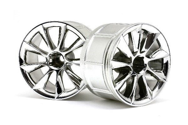 Lp35 Wheel Atg Rs8 Chrome (2Pcs) in the group TOYS, KIDS & BABY PRODUCTS / Radio controlled / Spare parts & Extra accessories / HPI / Rims / Onroad at TP E-commerce Nordic AB (A03109)