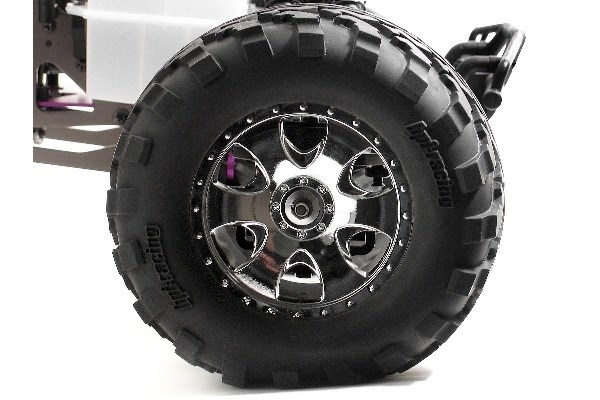 Mounted Gt2 Tyre S Compound On Warlock Wheel Crm in the group TOYS, KIDS & BABY PRODUCTS / Radio controlled / Spare parts & Extra accessories / HPI / Tires & Rims at TP E-commerce Nordic AB (A03193)