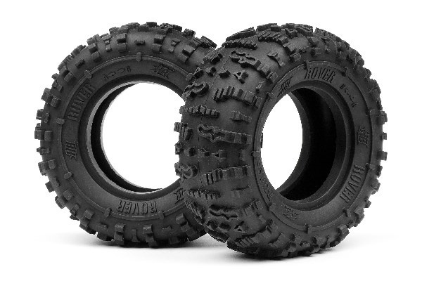 Rover 1.9 Tire (Red/Rock Crawler/2Pcs) in the group TOYS, KIDS & BABY PRODUCTS / Radio controlled / Spare parts & Extra accessories / HPI / Tires / Offroad at TP E-commerce Nordic AB (A03360)