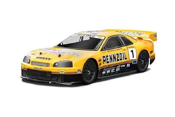 Nissan Skyline R34 Gt-R Gt Body (200Mm) in the group TOYS, KIDS & BABY PRODUCTS / Radio controlled / Spare parts & Extra accessories / HPI / Car Bodies & Accessories / Onroad body (Transparent) at TP E-commerce Nordic AB (A03487)