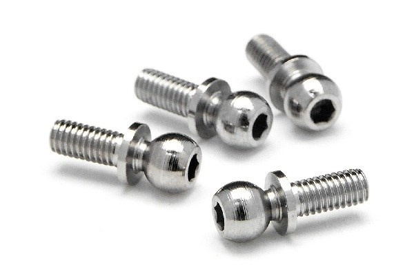 Ball 4.7X6.5Mm (4-40/Hex Socket/Silver/4Pcs) in the group TOYS, KIDS & BABY PRODUCTS / Radio controlled / Spare parts & Extra accessories / HPI / Spare parts & Tuning / Shock absorbers at TP E-commerce Nordic AB (A03847)