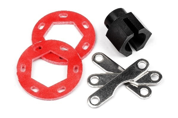 Fiberglass Dual Disk Brake Conversion Kit in the group TOYS, KIDS & BABY PRODUCTS / Radio controlled / Spare parts & Extra accessories / HPI / Spare parts & Tuning / Drivelines at TP E-commerce Nordic AB (A04060)