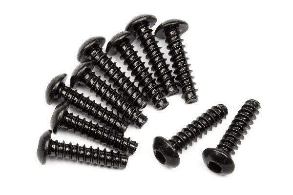 Tp. Button Head Screw M3X12Mm (Hex Socket/10Pcs) in the group TOYS, KIDS & BABY PRODUCTS / Radio controlled / Spare parts & Extra accessories / HPI / Screws / Mounts / Screws at TP E-commerce Nordic AB (A04219)