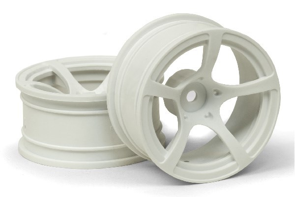 D5 WHEEL WHITE (9MM/2PCS) in the group TOYS, KIDS & BABY PRODUCTS / Radio controlled / Spare parts & Extra accessories / HPI / Rims / Onroad at TP E-commerce Nordic AB (A04557)