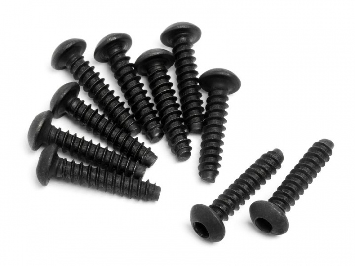 TP. Button Head Screw M3x14mm (10pcs) in the group TOYS, KIDS & BABY PRODUCTS / Radio controlled / Spare parts & Extra accessories / HPI / Screws / Mounts / Screws at TP E-commerce Nordic AB (A04591)