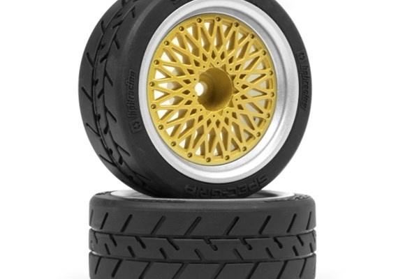 BBS RS Weels Silver/Gold 26mm (6mm Offset) in the group TOYS, KIDS & BABY PRODUCTS / Radio controlled / Spare parts & Extra accessories / HPI / Rims / Onroad at TP E-commerce Nordic AB (A04599)