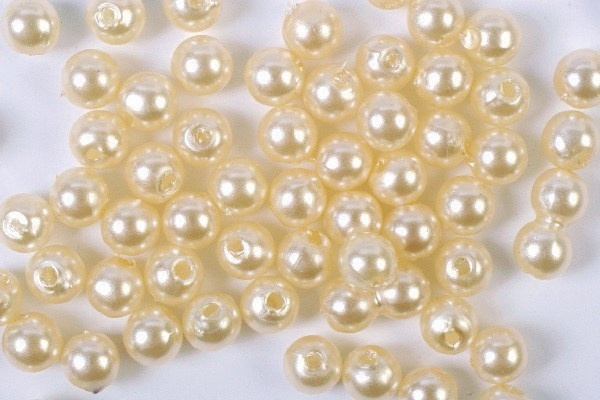 Plastpärlor 5mm 500g, Gul in the group Sport, leisure & Hobby / Hobby / Beads / Plastic beads at TP E-commerce Nordic AB (A05211)