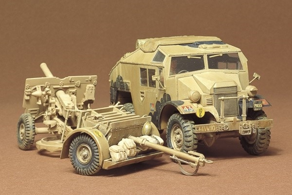 Tamiya 1/35 QUAD M/25 PDR KANON in the group Sport, leisure & Hobby / Hobby / Plastic models / Military vehicles (land) at TP E-commerce Nordic AB (A06256)