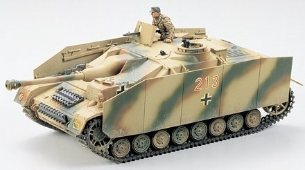 Tamiya 1/35 TYSK STURMGESCHUETZ IV in the group Sport, leisure & Hobby / Hobby / Plastic models / Military vehicles (land) at TP E-commerce Nordic AB (A06268)