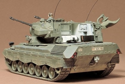 Tamiya 1/35 FLAKPANZER GEPARD in the group Sport, leisure & Hobby / Hobby / Plastic models / Military vehicles (land) at TP E-commerce Nordic AB (A06272)