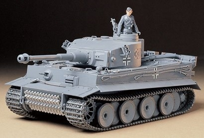 Tamiya 1/35 TIGER I EARLY PRODUCTION in the group Sport, leisure & Hobby / Hobby / Plastic models / Military vehicles (land) at TP E-commerce Nordic AB (A06320)