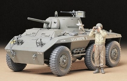 Tamiya 1/35 US M8 ARM.CAR GREYHOUND in the group Sport, leisure & Hobby / Hobby / Plastic models / Military vehicles (land) at TP E-commerce Nordic AB (A06326)