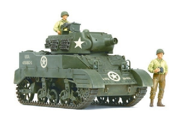 Tamiya 1/35 M8 Carriage w/3 figures in the group Sport, leisure & Hobby / Hobby / Plastic models / Military vehicles (land) at TP E-commerce Nordic AB (A06402)