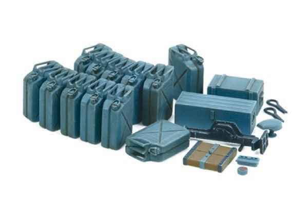 Tamiya 1/35 Jerry can set (Early) in the group Sport, leisure & Hobby / Hobby / Plastic models / Various products at TP E-commerce Nordic AB (A06450)