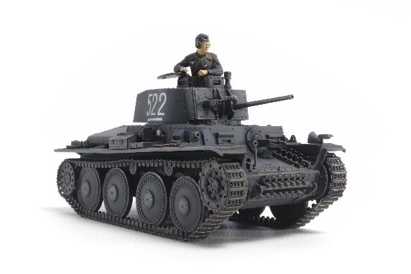 Tamiya 1/48 Panzer 38(t) Ausf.E/F in the group Sport, leisure & Hobby / Hobby / Plastic models / Military vehicles (land) at TP E-commerce Nordic AB (A06554)