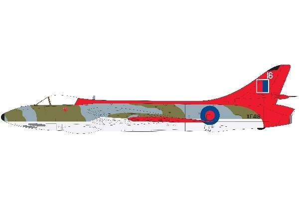 Airfix Hawker Hunter F6 1/48 in the group Sport, leisure & Hobby / Hobby / Plastic models / Airplanes/Helicopters at TP E-commerce Nordic AB (A06791)