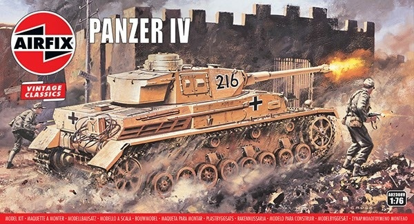 Airfix Panzer IV in the group Sport, leisure & Hobby / Hobby / Plastic models / Military vehicles (land) at TP E-commerce Nordic AB (A06808)