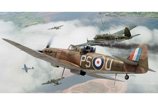 Airfix Boulton Paul Defiant in the group Sport, leisure & Hobby / Hobby / Plastic models / Airplanes/Helicopters at TP E-commerce Nordic AB (A06845)