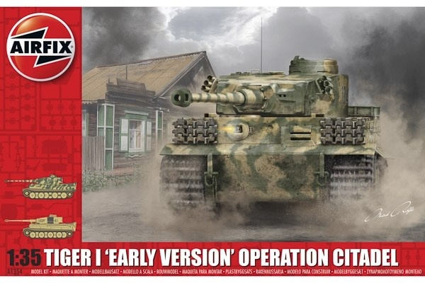 Airfix Tiger-1 \'Early Version - Operation Citadel in the group Sport, leisure & Hobby / Hobby / Plastic models / Military vehicles (land) at TP E-commerce Nordic AB (A06907)